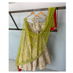 Full Embroidery silk lehenga choli